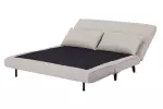 Rozkládací pohovka SMART MULTIFUNCTION 140 CM béžová manšestr