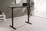 Výškově nastavitelný psací stůl BLACK DESK 140 CM