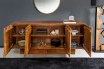 Komoda ART DECO II SMOKE BROWN 170 CM masiv mango