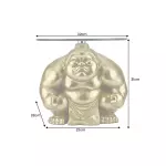 Odkládací stolek SUMO 30 CM zlatý