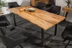 Jídelní stůl LIVING EDGE 160 CM masiv divoký dub