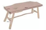 Lavice ROOT 100 CM masiv teak