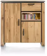 Vysoká komoda OAK LAND masiv dub