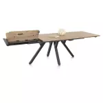 Rozkládací jídelní stůl PERY 200-280 CM dubová dýha Rozkládací jídelní stůl PERY 200-280 CM dubová dýha