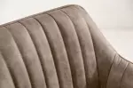 2SET barová židle TURIN vintage taupe mikrovlákno