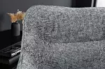 2SET jídelní židle VERONA II šedá otočná