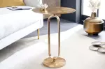 Odkládací stolek ELEGANCE 60 CM zlatý