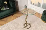 Odkládací stolek WILDLIFE SNAKE 60 CM antik měděný