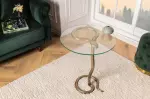 Odkládací stolek WILDLIFE SNAKE 60 CM antik měděný
