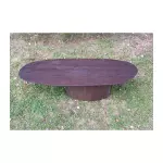 Konferenční stolek NOVUO 110 CM dubová dýha Konferenční stolek NOVUO 110 CM dubová dýha