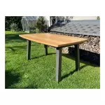 Rozkládací jídelní stůl AMONDI 190-250 CM dubová dýha