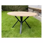 Kulatý jídelní stůl RING 140 CM masiv dub