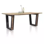 Jídelní stůl KIKARO 200 CM masiv teak/kikar Jídelní stůl KIKARO 200 CM masiv teak/kikar