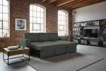 Rozkládací rohová pohovka s ÚP APARTMENT UNI 245 CM zelená Rozkládací rohová pohovka s ÚP APARTMENT UNI 245 CM zelená