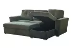 Rozkládací rohová pohovka s ÚP APARTMENT UNI 245 CM zelená Rozkládací rohová pohovka s ÚP APARTMENT UNI 245 CM zelená