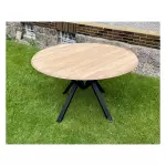 Kulatý jídelní stůl RING 140 CM masiv dub