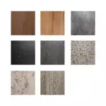 Zahradní stolový rám ENFIBRE černý pro desky max 70×70 cm
