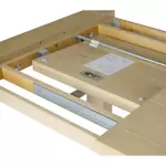 Rozkládací jídelní stůl WOOD 160-220 masiv dub