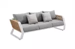Zahradní 5 místná sedací souprava WING WHITE GREY