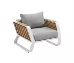 Zahradní 5 místná sedací souprava WING WHITE GREY