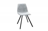 Židle AMSTERDAM kamenná šedá mikrovlákno