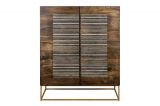 Vysoká komoda ONYX 100 CM masiv mango