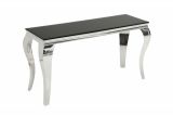 Konzolový stolek MODERN BAROCCO 140 CM černý