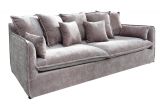 Luxusní pohovka HEAVEN 3M taupe samet