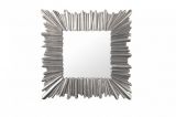 Nástěnné zrcadlo VENICE 95 CM stříbrné masiv pavlovnie