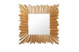 Nástěnné zrcadlo VENICE 95 CM zlaté masiv pavlovnie