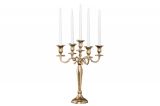 Svícen CANDELABRA GOLD 40 CM