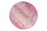 Kulatý koberec MODERN ART 150 CM béžovo-růžový