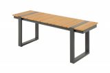 Zahradní stolová lavice TAMPA 123 CM polywood