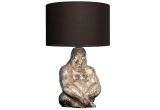 Stolní lampa GORILA 60 CM stříbrná