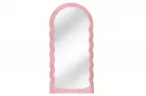 Nástěnné zrcadlo WAVE 160 CM růžové