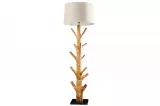 Stojací lampa TREE 175 CM přírodní masiv mangostane