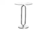Odkládací stolek ELEGANCE 60 CM stříbrný