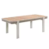 Zahradní jídelní stůl BORROMEO 210 CM TAUPE