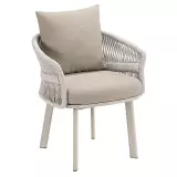 Zahradní jídelní židle AiO TAUPE