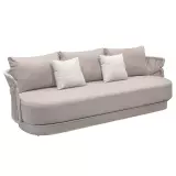 Zahradní třímístná pohovka AiO TAUPE