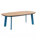 Zahradní jídelní stůl AiO 220 CM BLUE