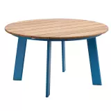 Zahradní jídelní stůl AiO 135 CM BLUE