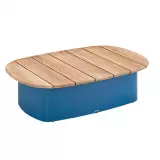 Zahradní konferenční stolek AiO 110 CM BLUE