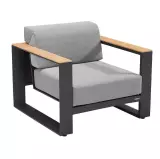 Zahradní křeslo CAMBUSA BLACK