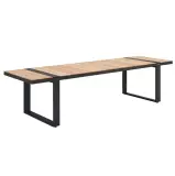 Zahradní jídelní stůl CAMBUSA 310 CM BLACK