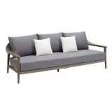 Zahradní třímístná pohovka LEO GREY