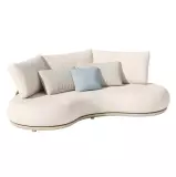 Zahradní rohová pohovka CALLA SAND BEIGE