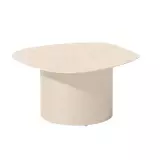 Zahradní konferenční stolek CALLA 70 CM BEIGE SAND