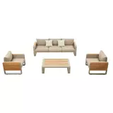 Zahradní 5 místná sedací souprava NOTTINGHAM TAUPE