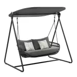 Zahradní houpačka VASCA BLACK